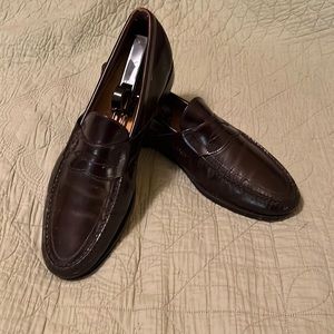 Mens COLE HAAN CORDOVAN PENNY LOAFER. Size 11 1/2 Slim!